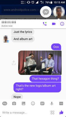 gif keyboard messenger