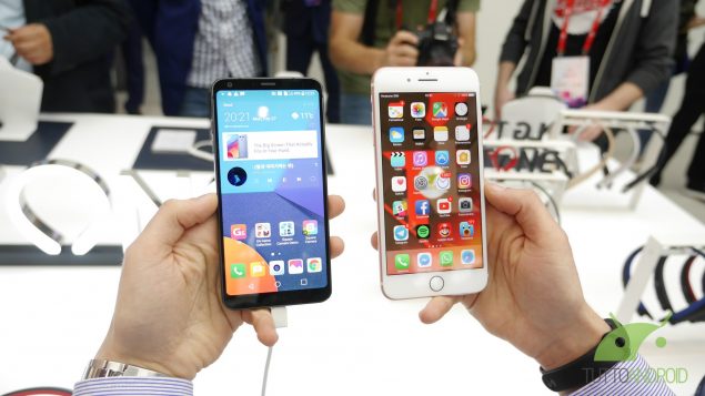 LG G6 vs iPhone 7 Plus