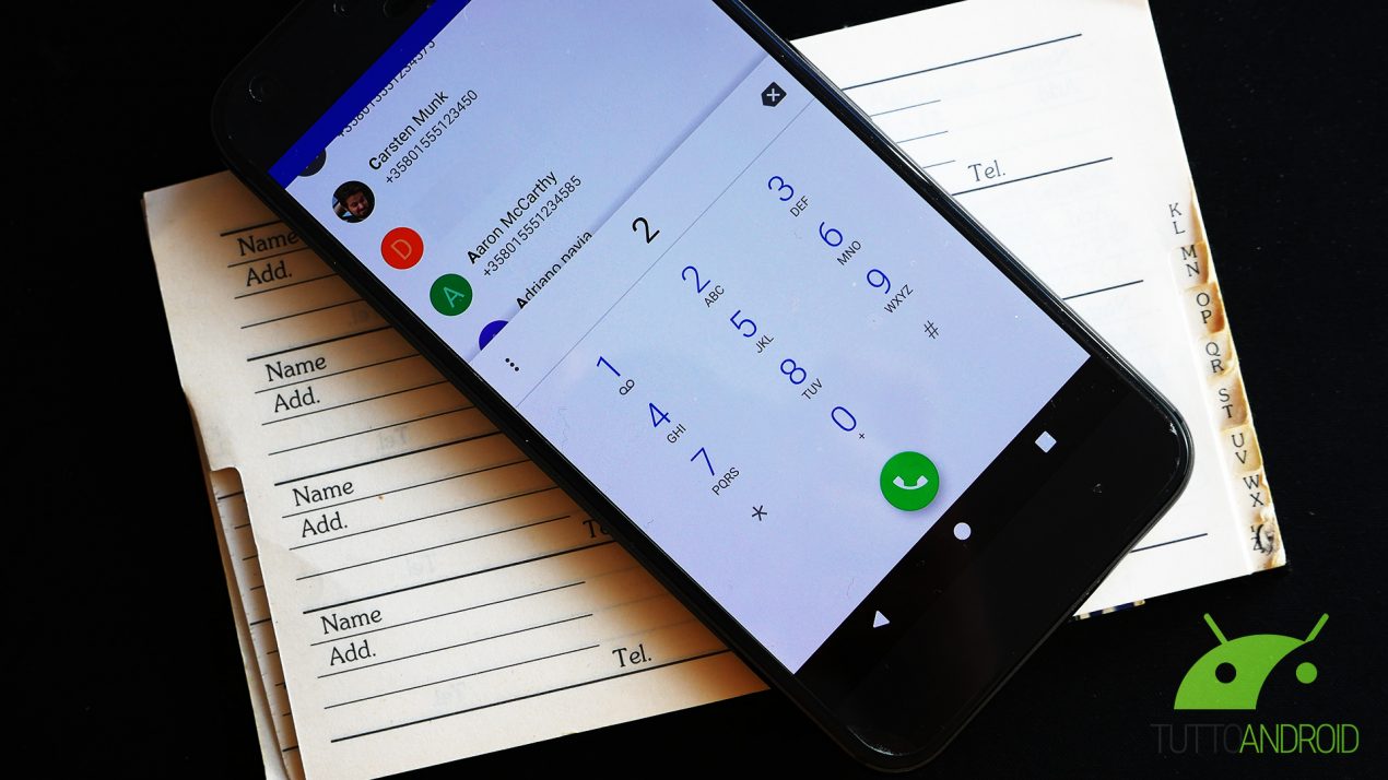 Google Telefono si aggiorna alla versione 16 svelandoci varie novità in arrivo