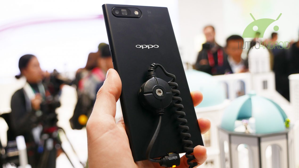 OPPO persenta la tecnologia 5X Precision Optical Zoom al MWC 2017