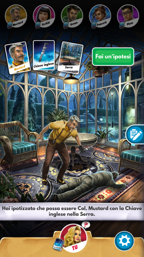 Cluedo Classico Refresh. Gioco da tavolo - Hasbro - Hasbro Gaming - Giochi di ruolo e strategia - Giocattoli