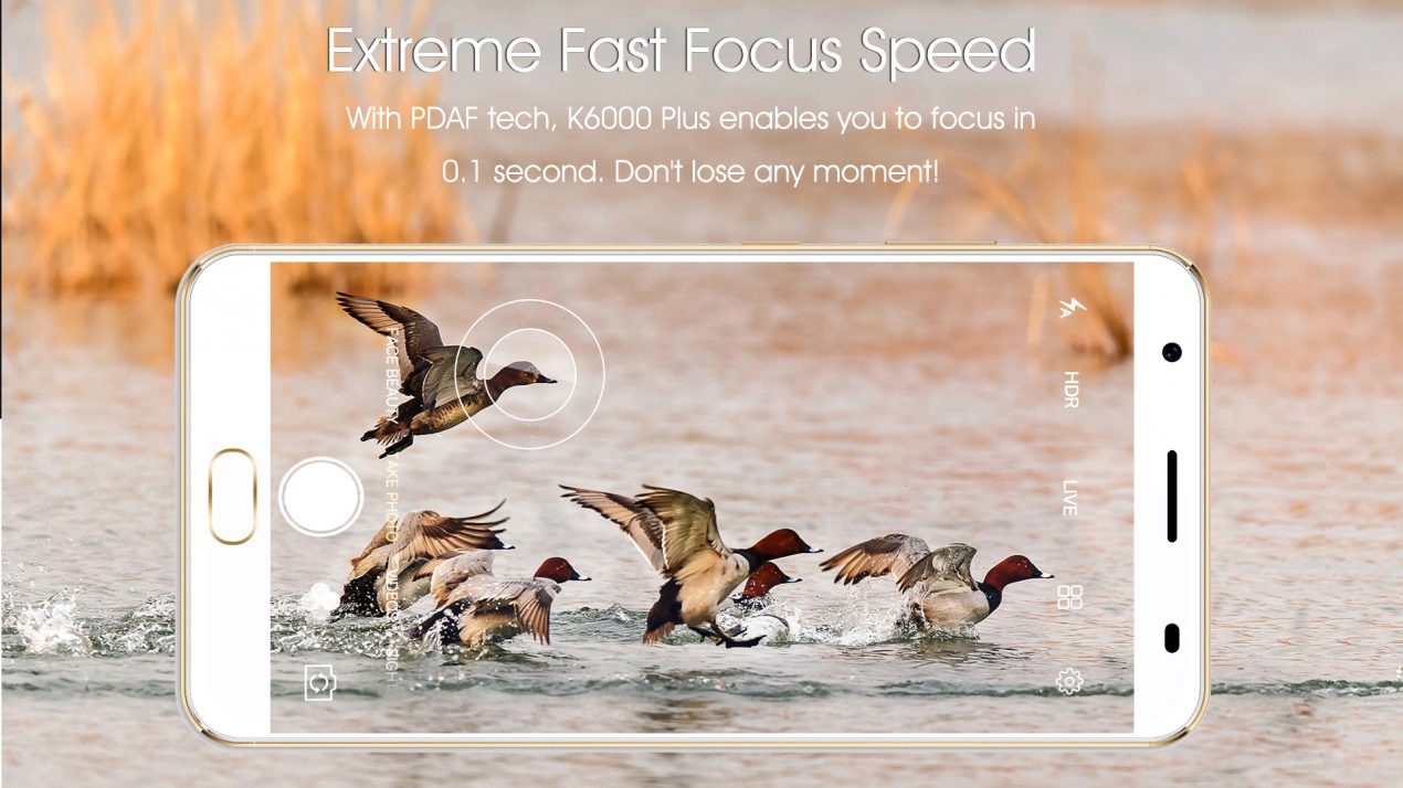 OUKITEL K6000 Plus, il camera phone che non ti aspetti