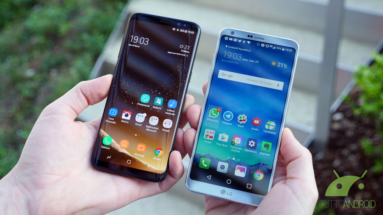 Google ricorda agli sviluppatori come ottimizzare le app per Galaxy S8 e LG G6