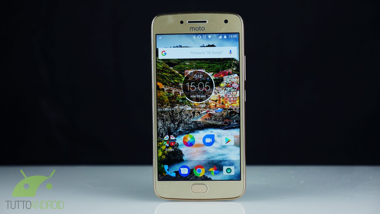 Lenovo Moto G5 front