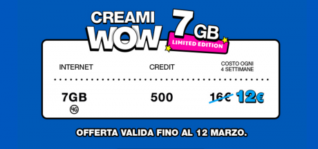Creami wow 7 GB