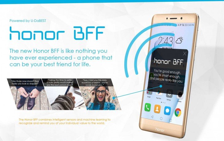 Honor BFF: lo smartphone come migliore amico, ma è un pesce d'aprile