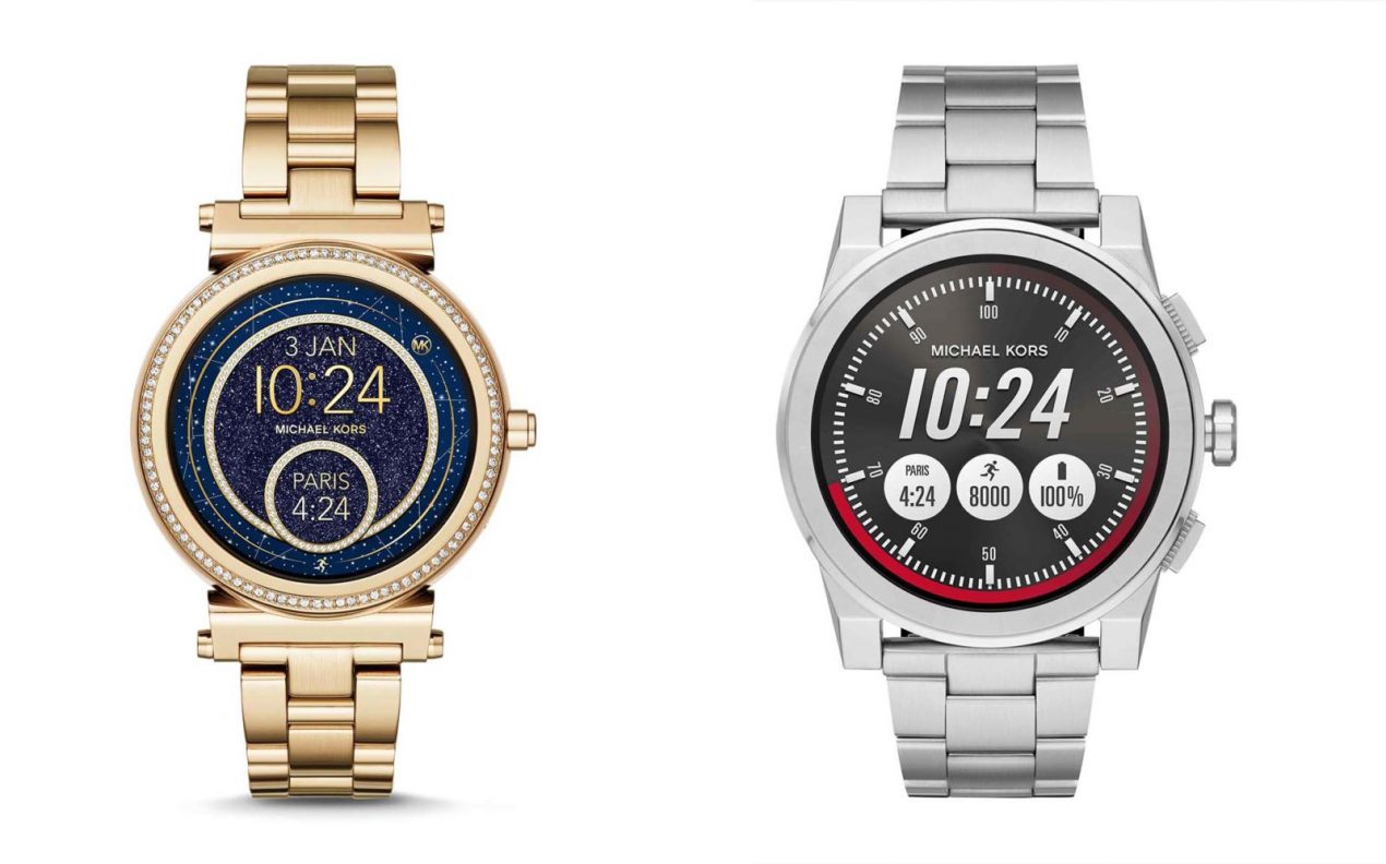Michael Kors presenta Sofie e Grayson al Baselworld 2017, due nuovi smartwatch Android Wear