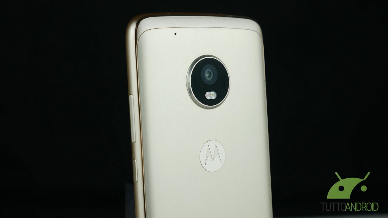 Lenovo Moto G5 back