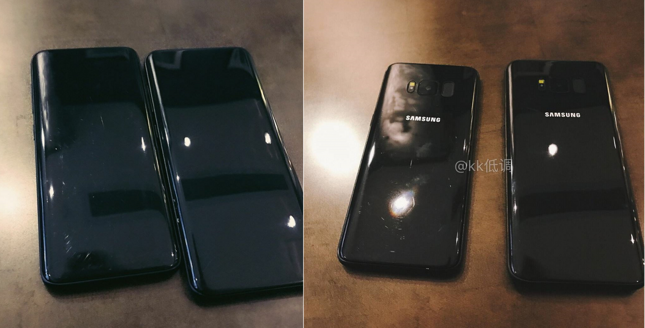Samsung Galaxy S8 e S8 Plus Midnight Black in nuove foto reali (e piene di graffi)