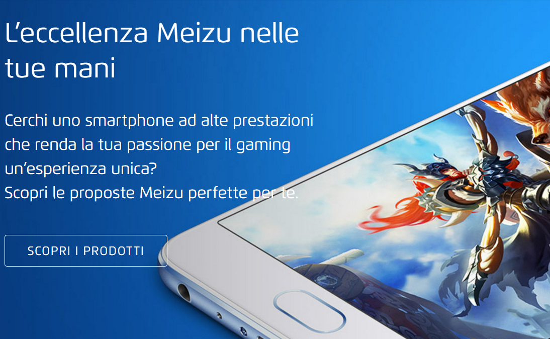 Meizu rinnova il suo sito ufficiale per l'Italia