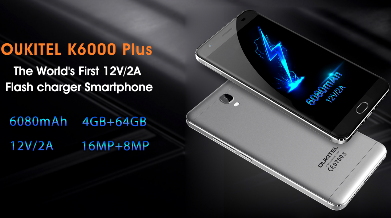 OUKITEL K6000 Plus, da domani partono le prevendite