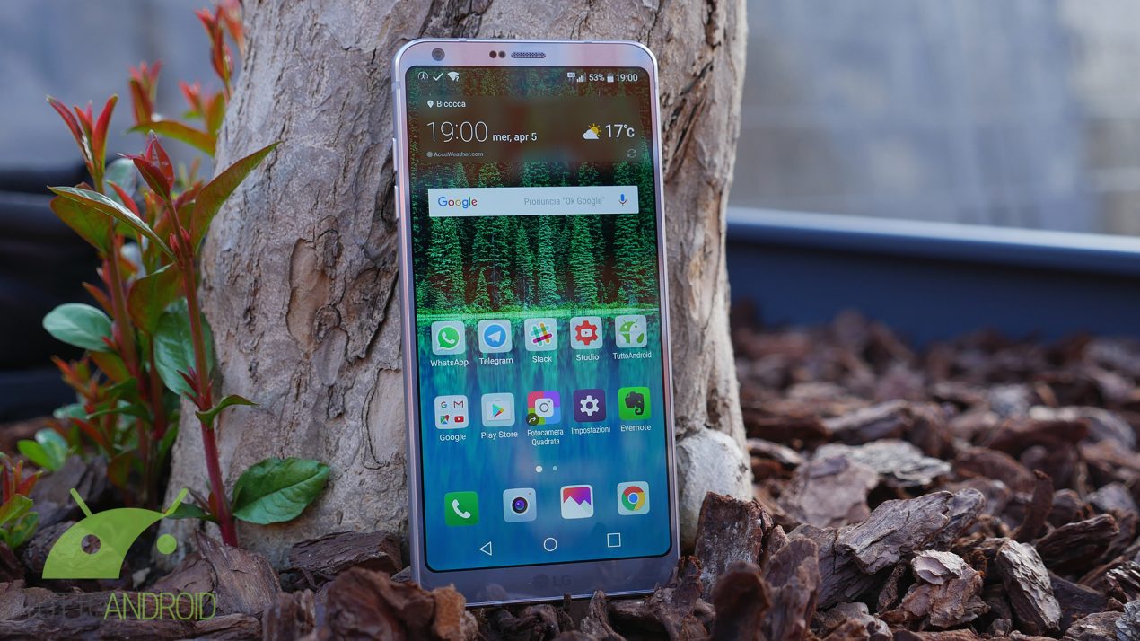 LG G6 brand Vodafone riceve le patch di aprile