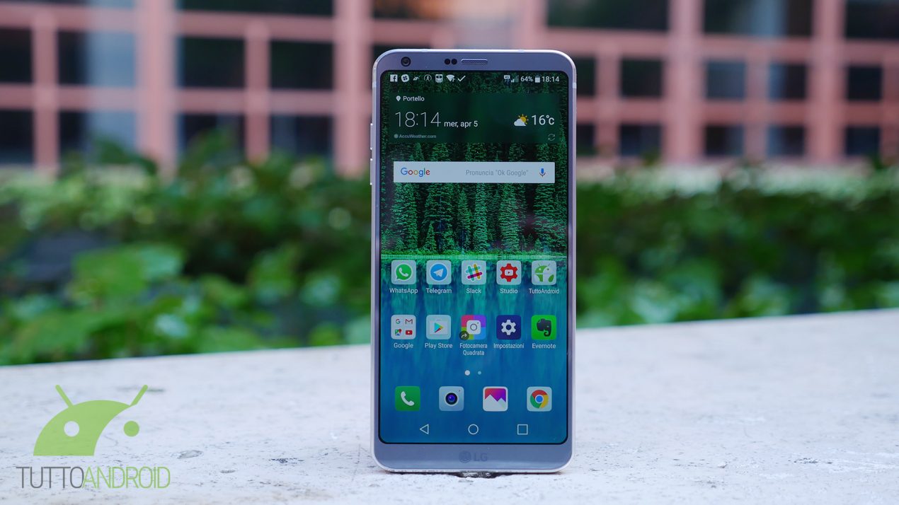 LG G6 Vodafone si aggiorna con le patch di sicurezza di gennaio 2018 [aggiornato]