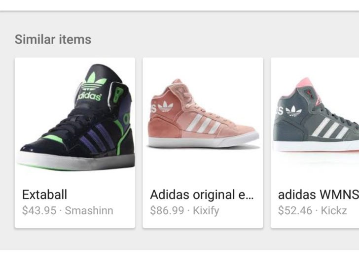 Google Immagini consiglierà prodotti simili in base ai risultati di ricerca
