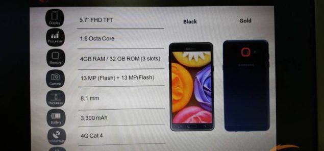 Il Samsung Galaxy J7 Max in arrivo a giugno con un display da 5,7 pollici