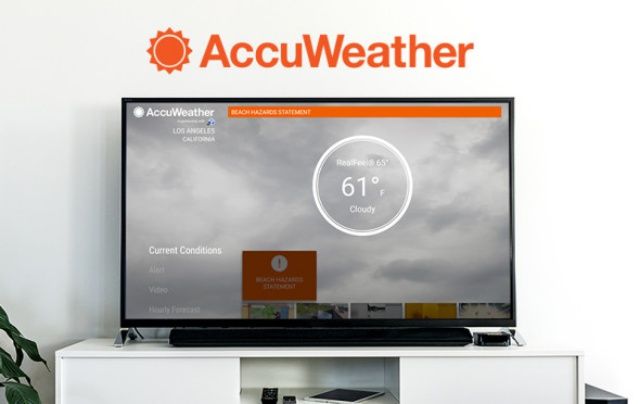 AccuWeather sbarca su Android TV e promette le più accurate previsioni di sempre
