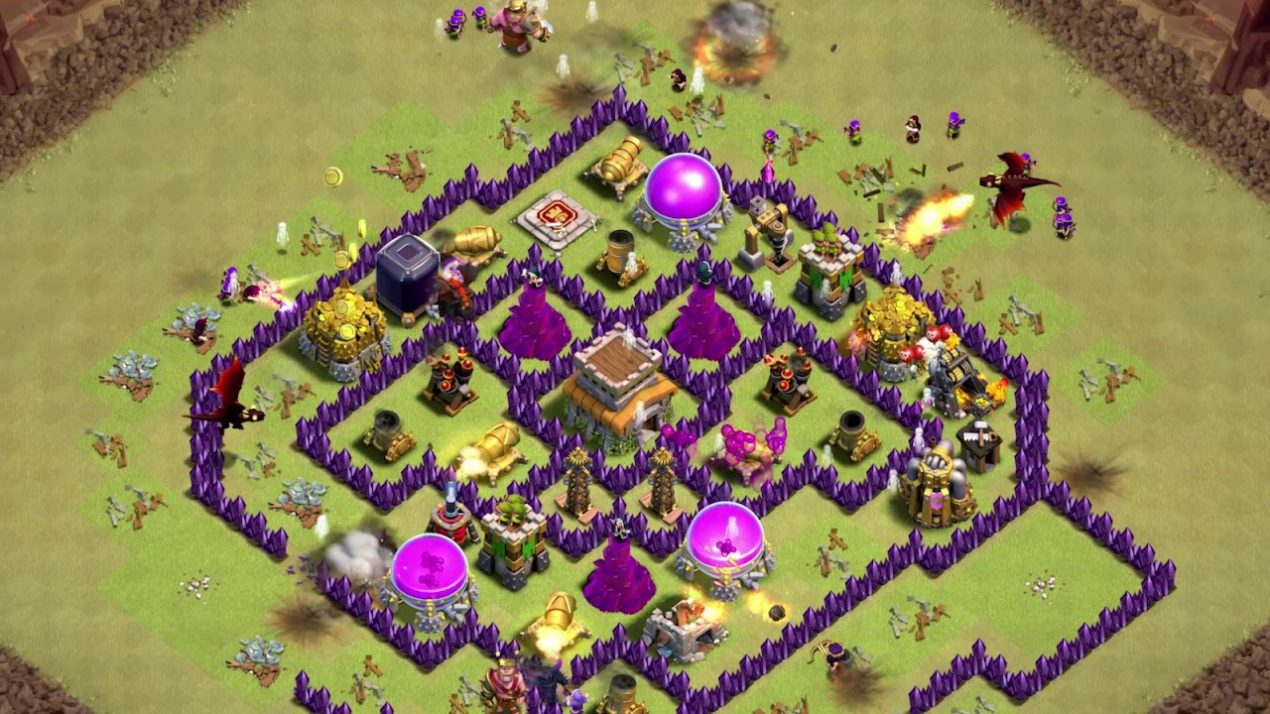 Clash of Clans introduce una nuova base e diverse unità con il nuovo aggiornamento