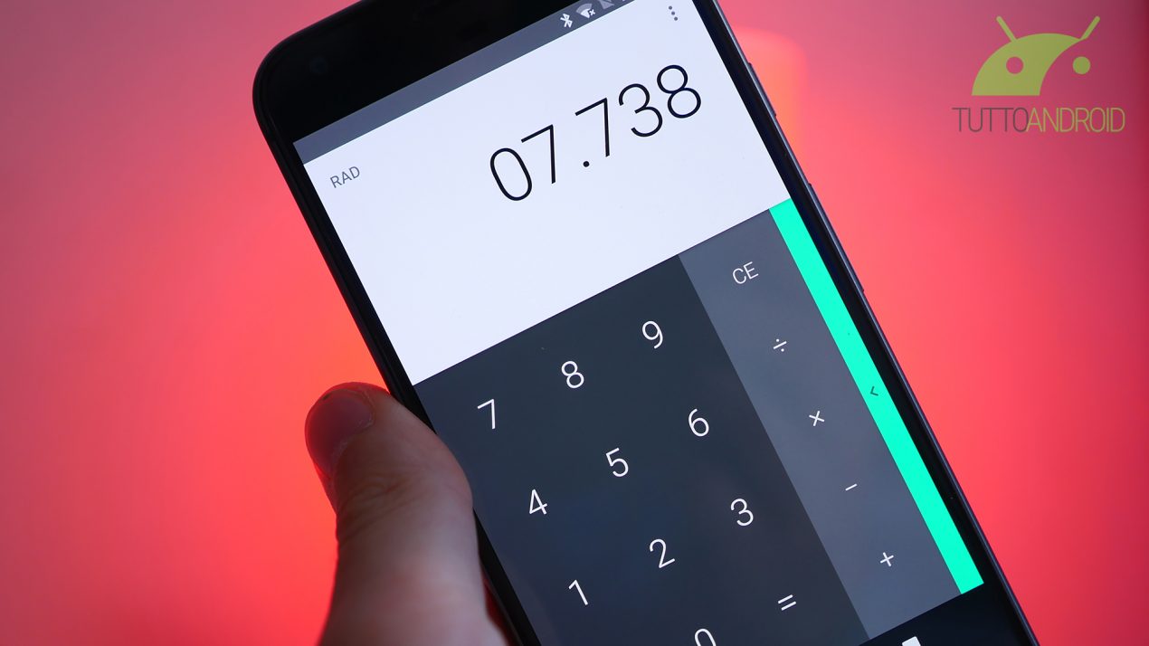 Google aggiorna Calcolatrice con varie utili novità, sia grafiche che funzionali