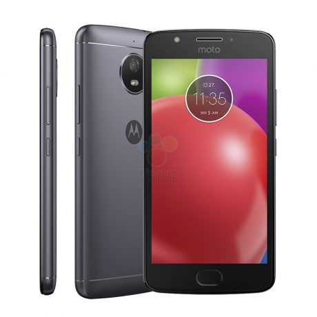 Motorola Moto E4 render Grey