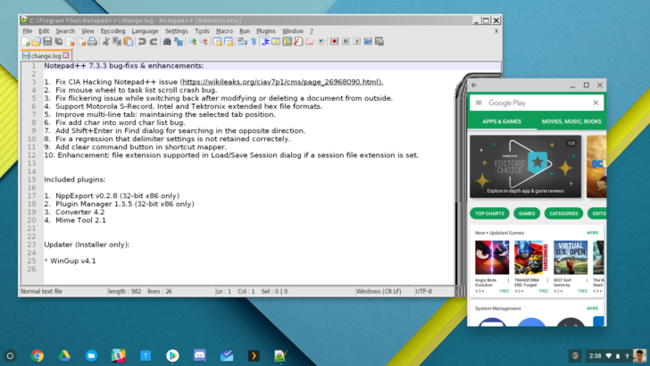 Crossover android alpha