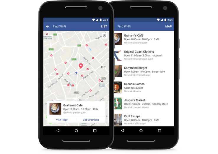 Facebook aiuta gli utenti a connettersi alla rete: in roll-out globale la funzionalità Trova WiFi