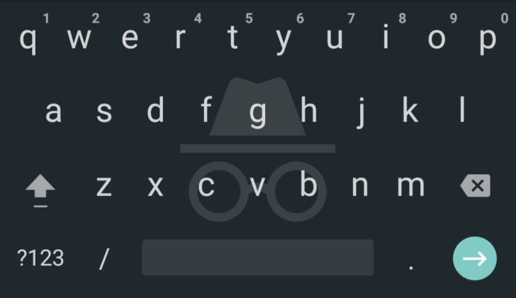 Gboard incognito