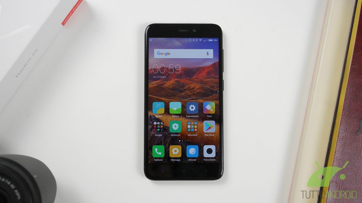 Recensione Xiaomi Redmi 4X Internazionale: uno smartphone per tutti