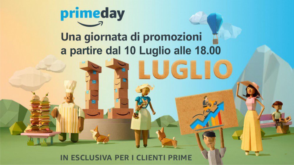 Amazon Prime Day 2017: le migliori offerte di martedì 11 luglio