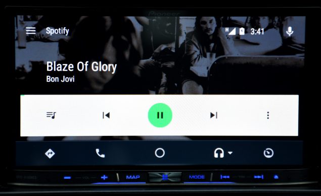 Spotify android auto зависает