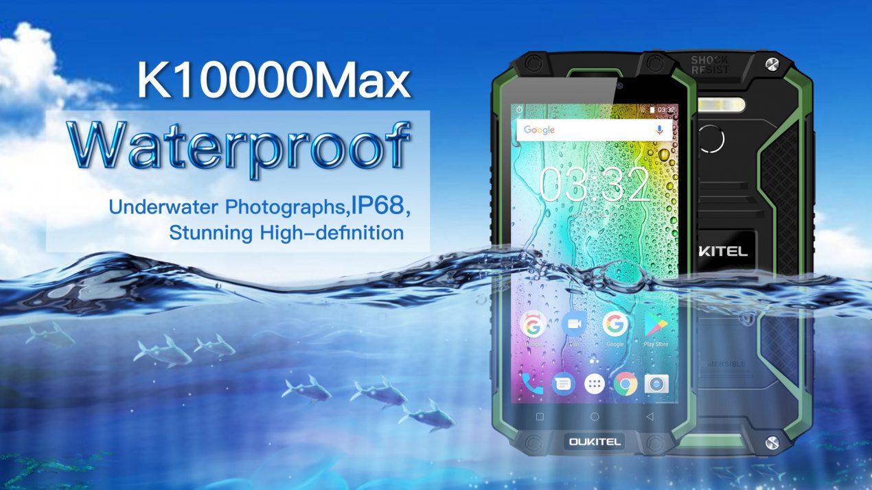 OUKITEL K10000 Max, oltre alla batteria arriva la certificazione IP68