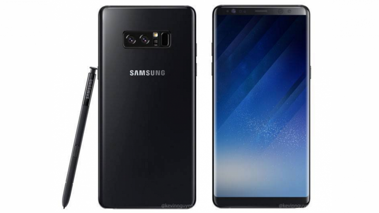 Infinity Display di Samsung Galaxy Note 8 potrebbe essere ancora più 
