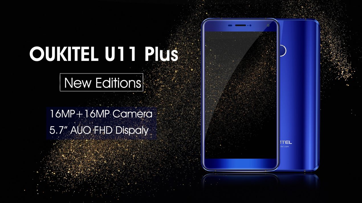 OUKITEL U11 Plus fa il verso a Honor 8 nella nuova colorazione Sapphire Blue