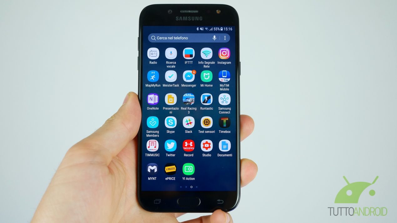 Samsung Galaxy J5 (2017) riceve le patch di sicurezza di agosto e il fix per Blueborne