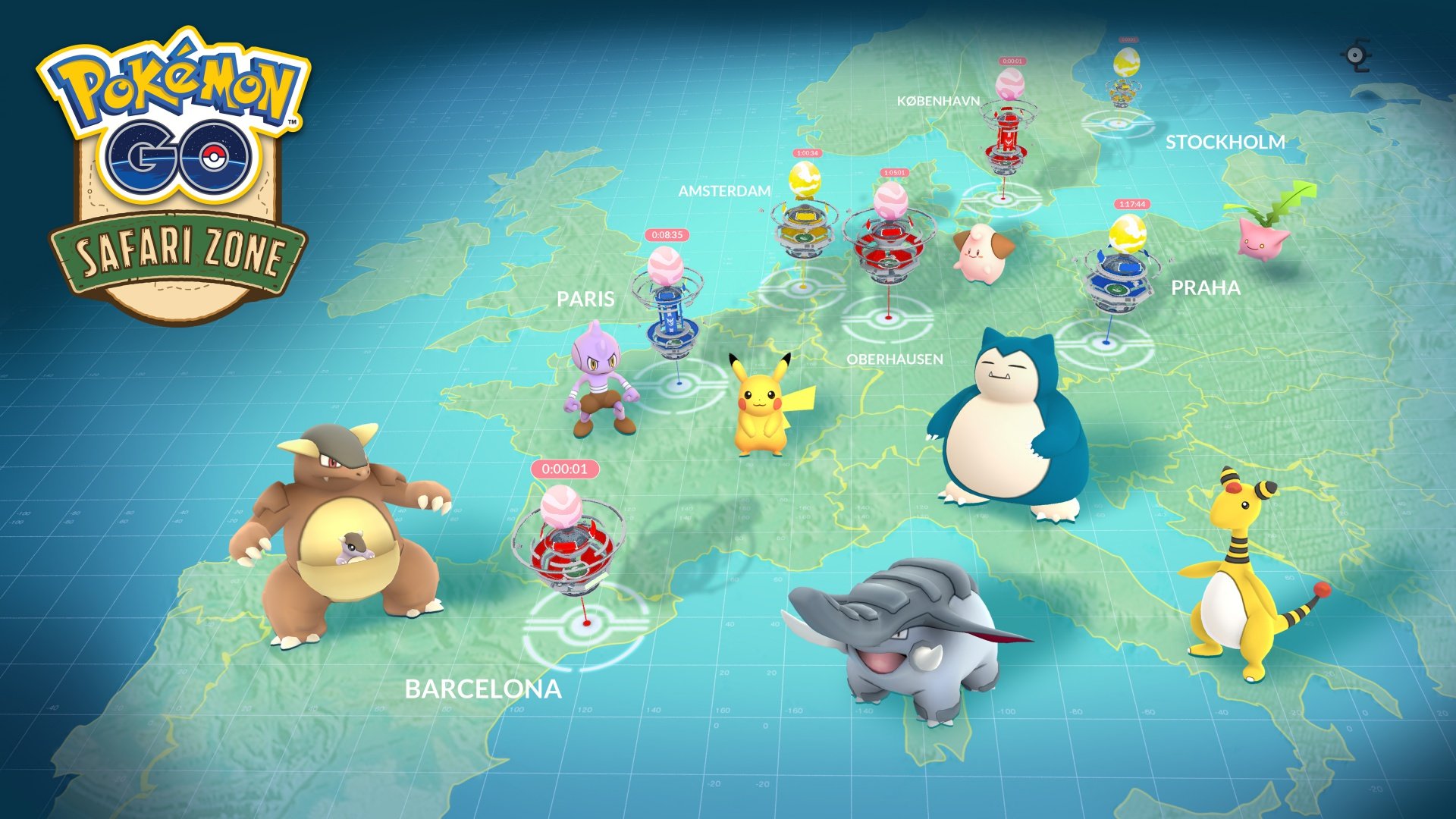 Dall'Europa agli USA, sarà un'estate ricca di eventi per Pokémon GO