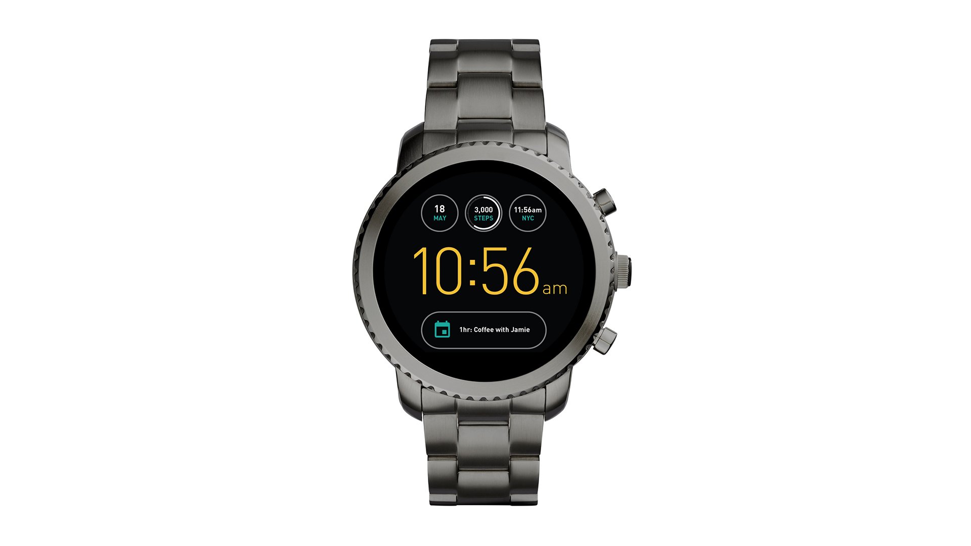 Fossil Q Explorist FTW4001 presskit
