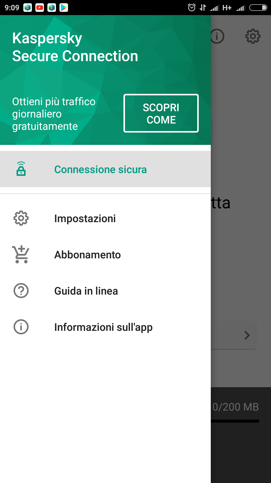 kaspersky vpn android