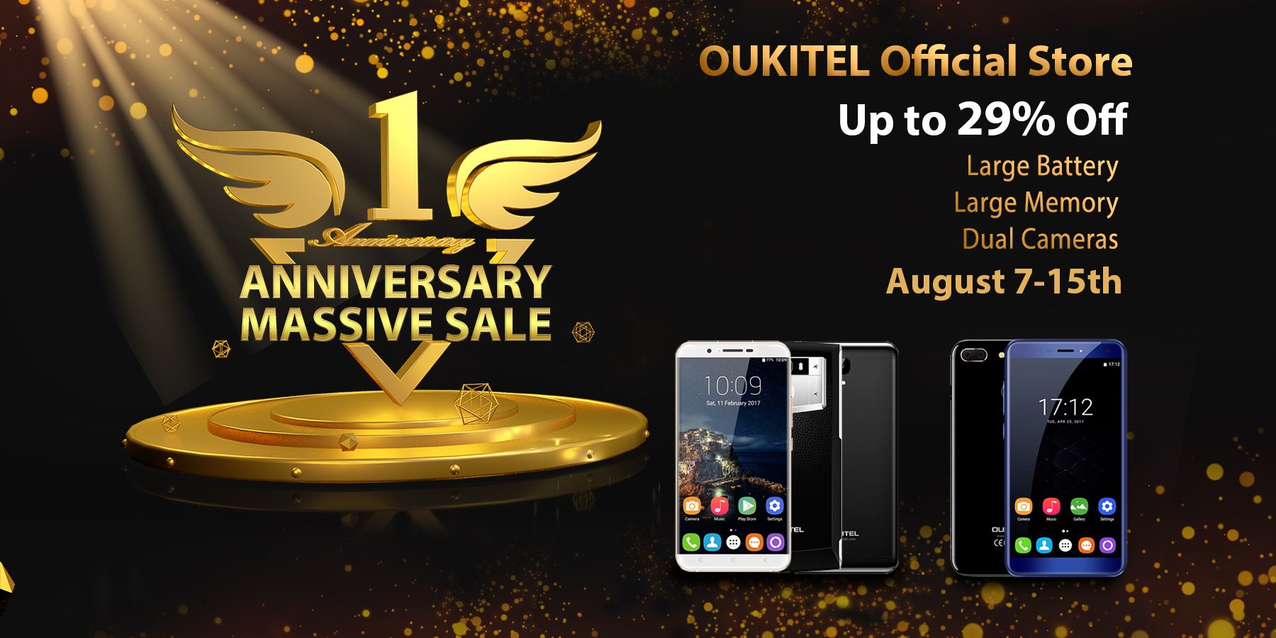 OUKITEL Official store 1st anniversary6499