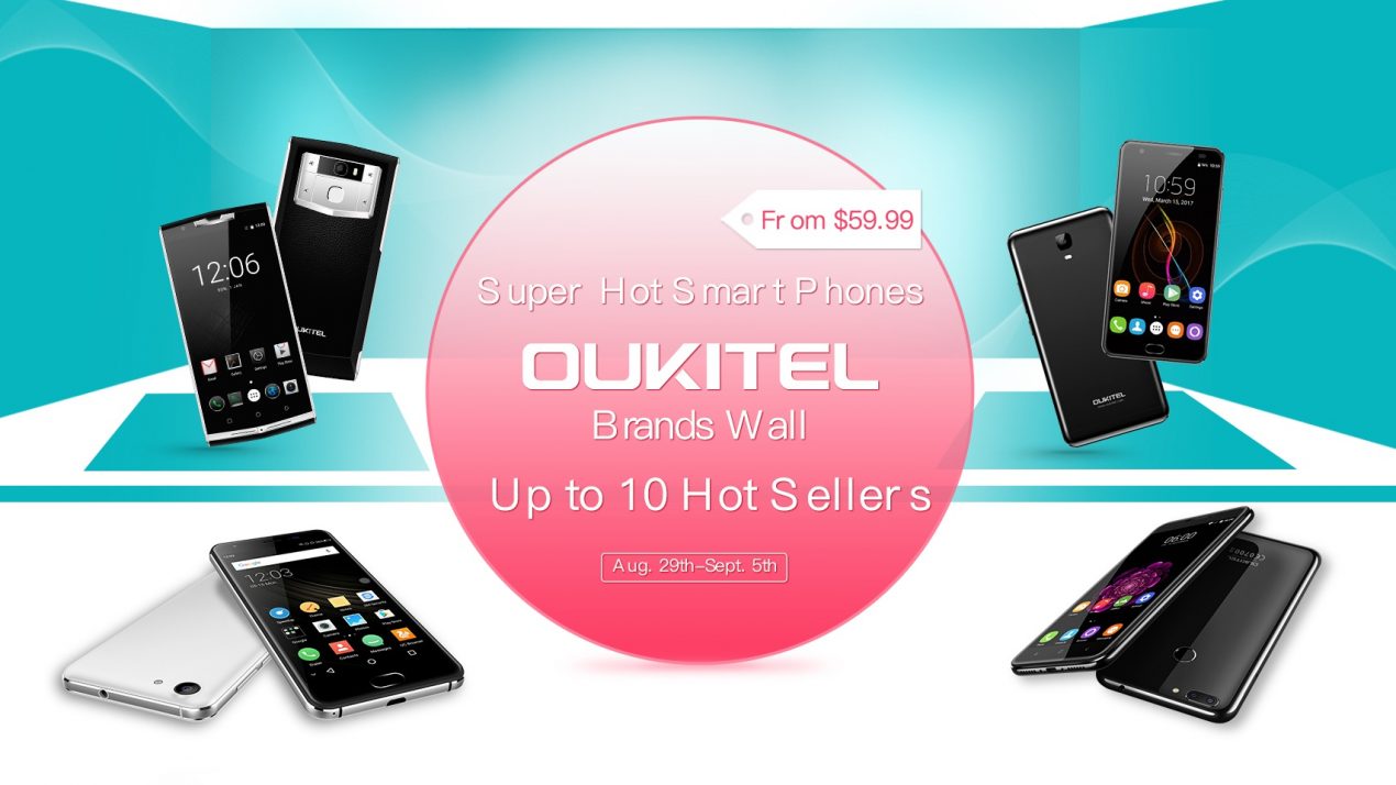 Con OUKITEL e GearBest trovate dieci smartphone in offerta a partire da 50 euro