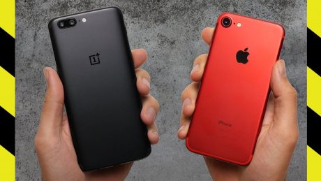 OnePlus 5 vs Apple iPhone 7 in un drop test : vince il primo - ma non convince