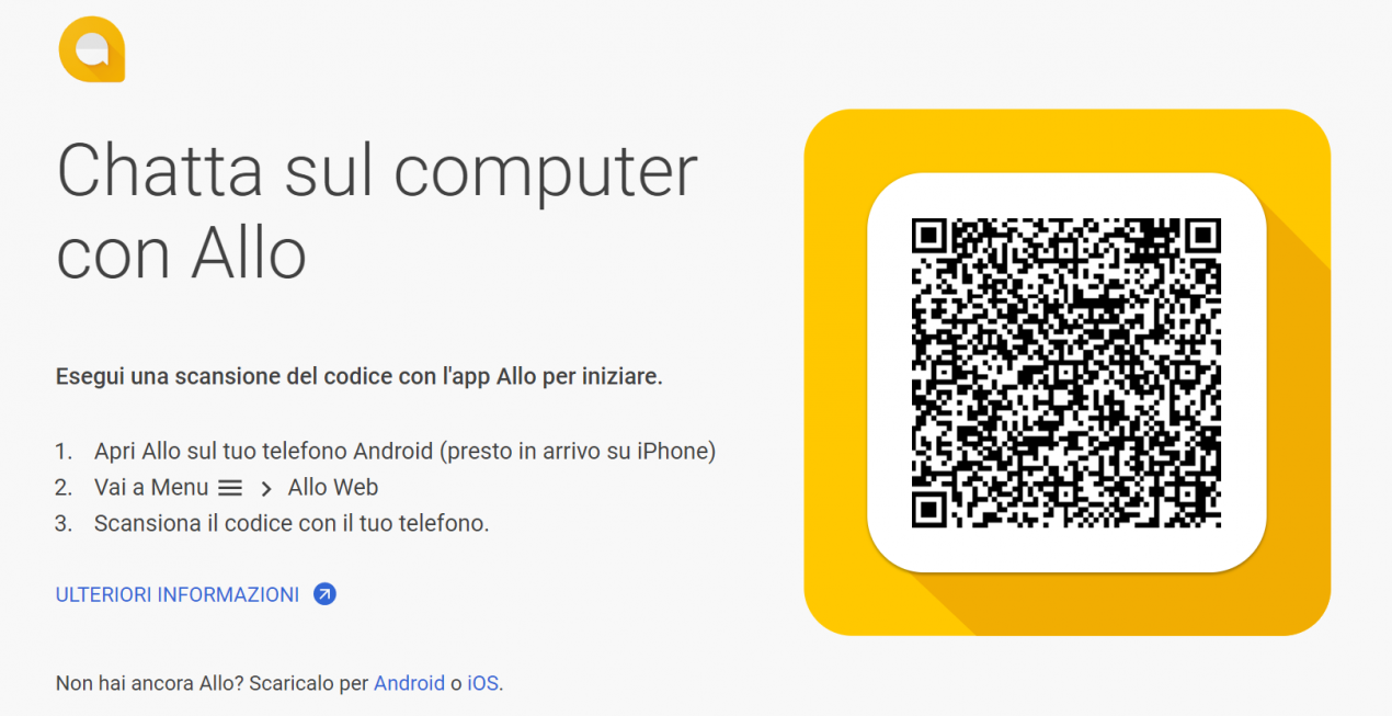 Google Allo Web è arrivato: è disponibile per tutti tramite browser