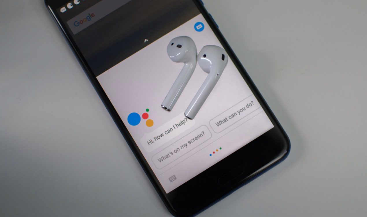 Il form factor delle cuffie Bisto di Google svelato da una GIF