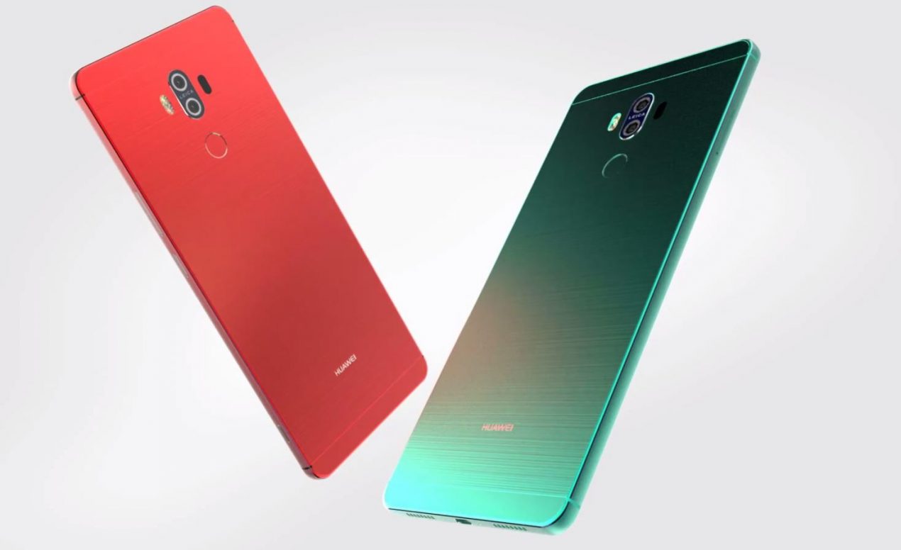 Huawei Mate 10 e Samsung Galaxy Note 8 in nuovi render non ufficiali