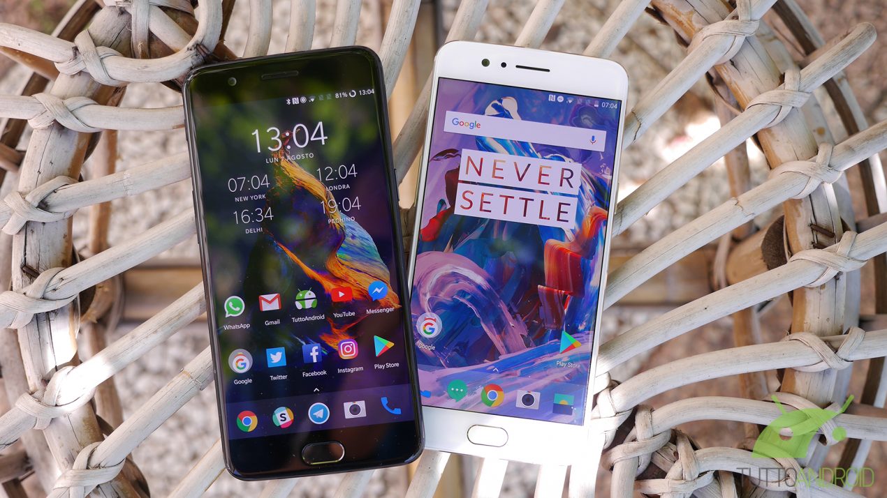 OnePlus pubblica i tre pacchetti di icone di OnePlus 5 nel Play Store