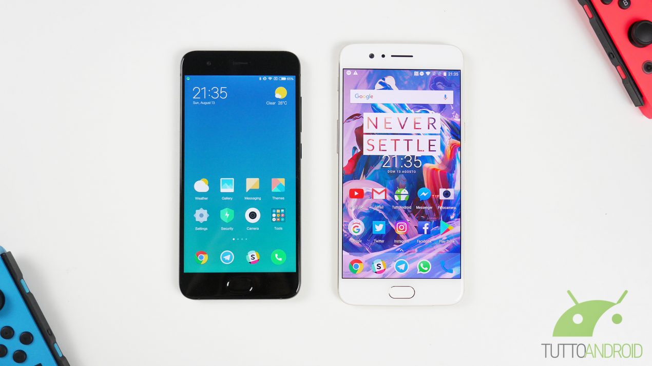 OnePlus 5 vs Xiaomi Mi 6 a confronto: i top dalla Cina (video)