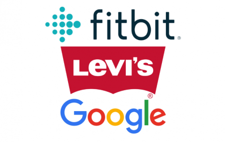 Fitbit Levis Google logo