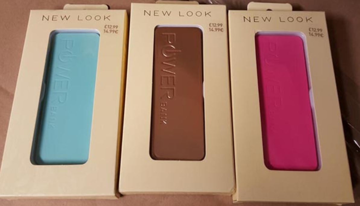 L'UE ordina il ritiro dal mercato del power bank New-Look