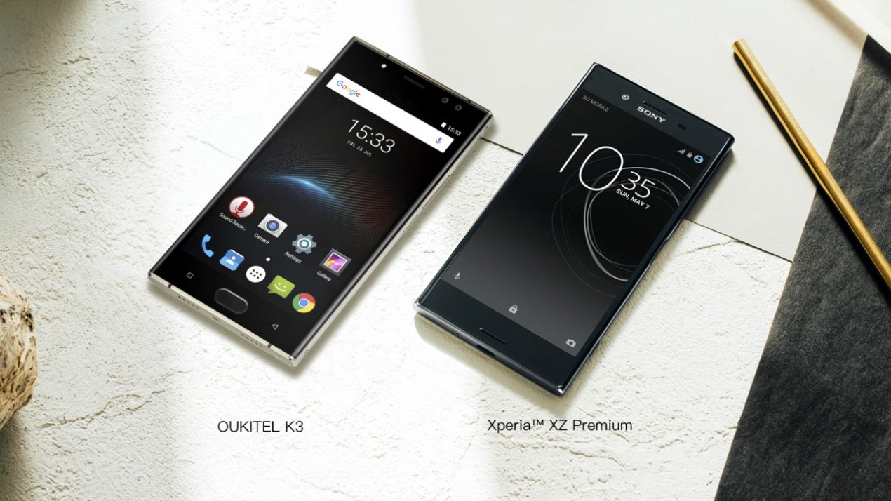 Perché OUKITEL K3 non è un semplice clone di Xperia XZ Premium