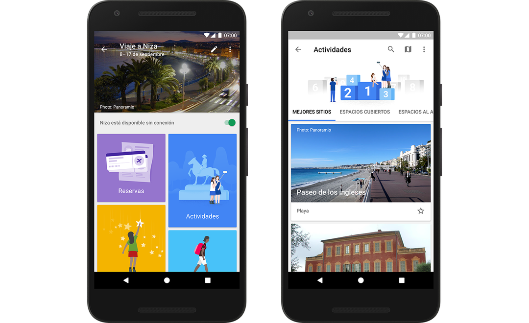 Google trips
