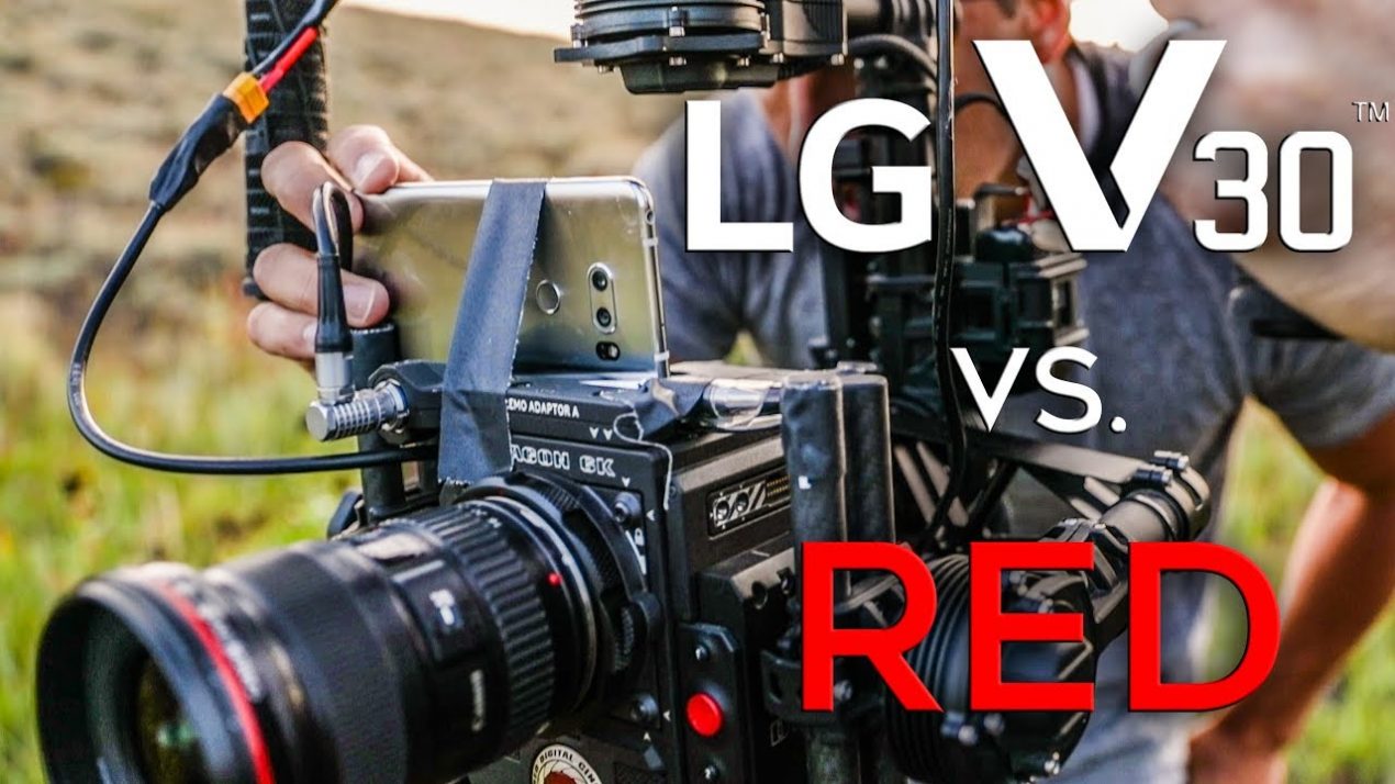 LG V30 sfida una RED Weapon: il cinema nelle mani di tutti?