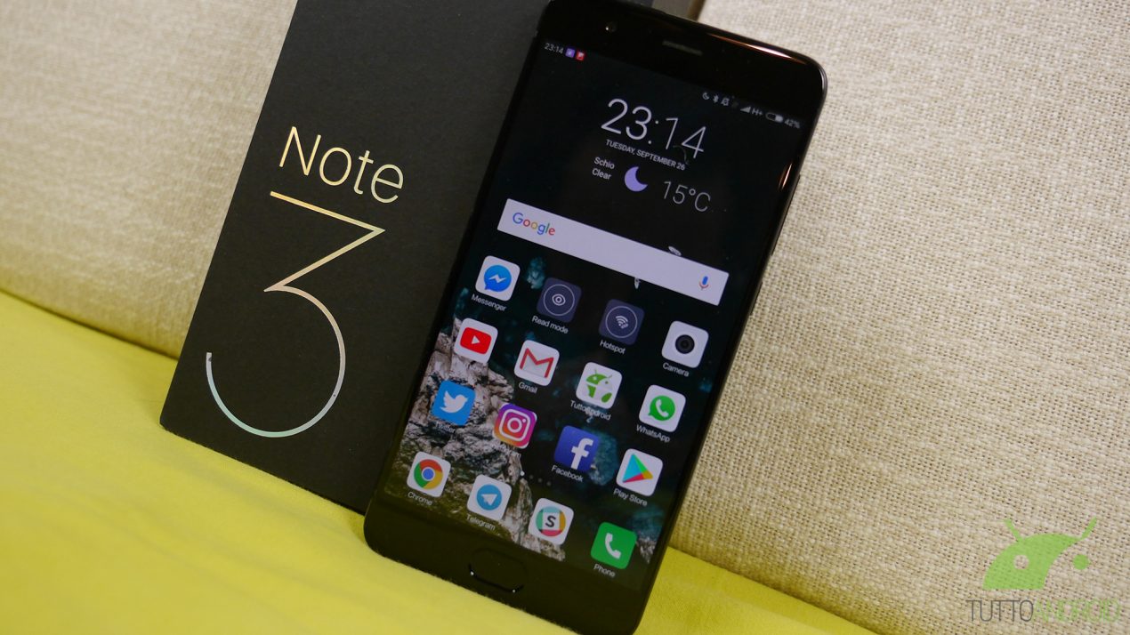 Xiaomi Mi Note 3 è disponibile anche nella variante con 4 GB di RAM